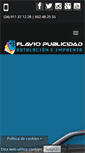 Mobile Screenshot of flaviopublicidad.com